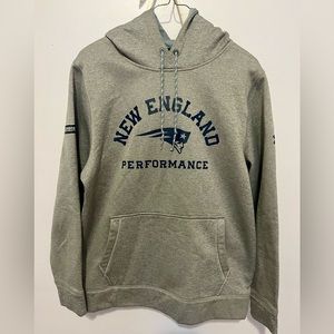 Under Armour New England Patriots NFL Combine Authentic Hoodie Sweatshirt